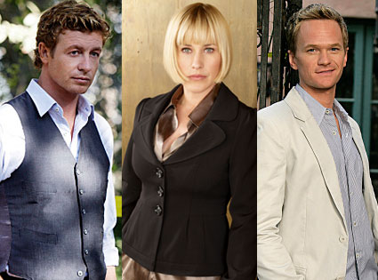 The Mentalist, Simon Baker, Medium, Patricia Arquette, How I met your mother, Neil Patrick Harris The Mentalist, Simon Baker, Medium, Patricia Arquette, How I met your mother, Neil Patrick Harris